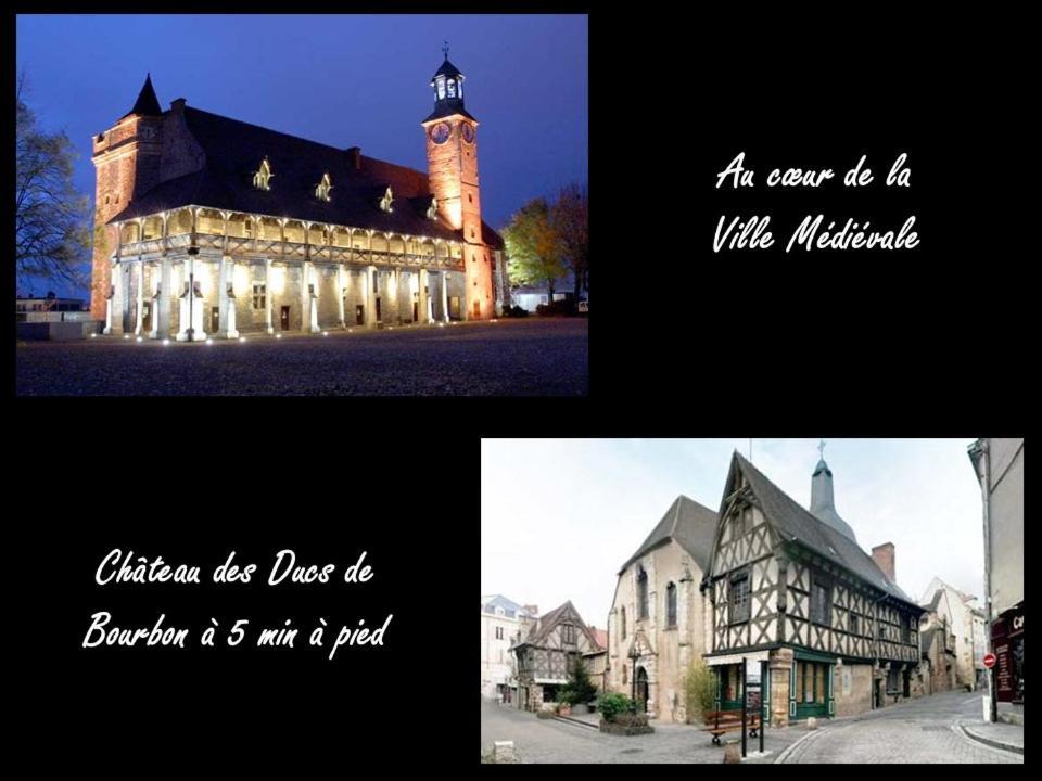 Centre-Ville - Gare - Jardin Wilson - Château Bourbon Montluçon Exterior foto